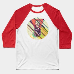 Retro pineapple pattern Baseball T-Shirt